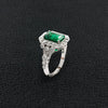 Emerald & Diamond Ring
