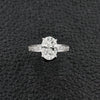Oval Diamond Engagement Ring