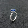 Sapphire & Diamond Ring