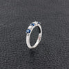 Sapphire & Diamond Band