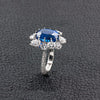 Sapphire & Diamond Ring
