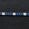 Sapphire & Diamond Bracelet