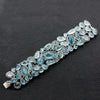 Aquamarine & Diamond Bracelet