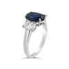 Sapphire & Diamond Ring