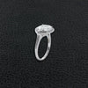 Pear Shaped Diamond Engagement Ring