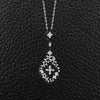 Black & White Diamond Pendant