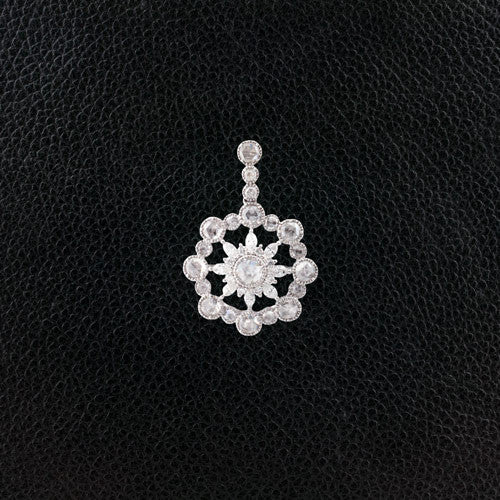 Diamond Sunburst Pendant