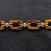 Tiger's Eye Link Estate Necklace
