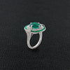 Emerald & Diamond Ring
