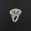 Yellow & White Diamond Ring