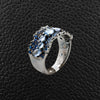 Blue Sapphire Band Ring