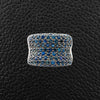 Sapphire Cigar Band Ring