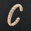 Pearl & Diamond Bangle Bracelet