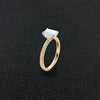 Emerald cut Diamond Engagement Ring