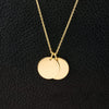 Gold Disc Pendant