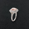 Fancy Orange-Pink Diamond Ring
