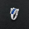 Sapphire & Diamond Ring