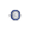 Diamond & Sapphire Ring