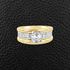 Diamond Men's Wedding Band
