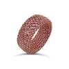 Pink Sapphire Band Ring