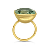 Greenish Burma Sapphire Ring