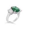 Emerald & Diamond Ring