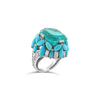 Pariaba, Turquoise & Diamond Ring