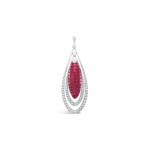 Ruby & Diamond Pendant