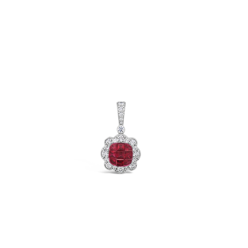 Ruby & Diamond Pendant