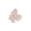 Diamond Flower Ring