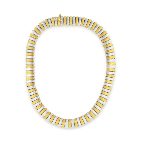 Yellow Gold & Platinum Dunay Estate Necklace