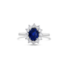Sapphire & Diamond Ring