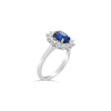 Sapphire & Diamond Ring