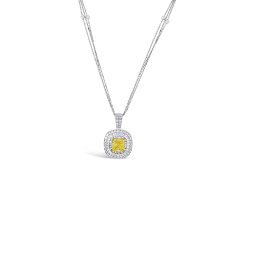 Yellow Diamond Pendant