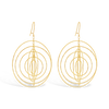 Gold Estate Spinner Earrings