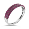 Ruby Bangle Bracelet