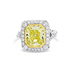 Yellow Diamond Engagement Ring