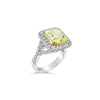 Yellow Diamond Engagement Ring