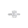 Oval Diamond Engagement Ring