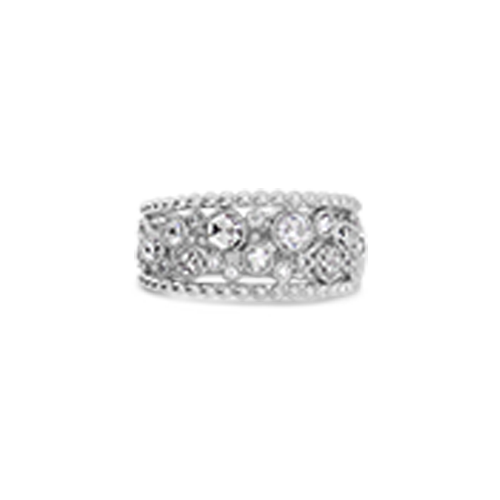 Bubble Style Diamond Ring