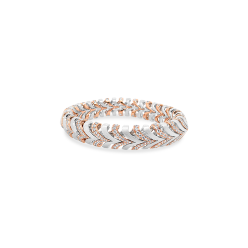 Flexible Diamond Bangle Bracelet