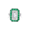 Emerald & Diamond Ring