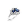 Sapphire & Diamond Ring