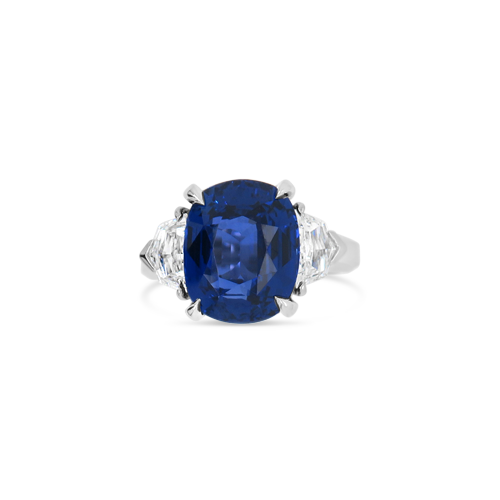 Sapphire & Diamond Ring