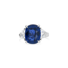 Sapphire & Diamond Ring