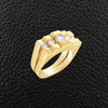 Gold & Diamond Estate Ring