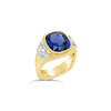 Sapphire & Diamond Ring