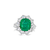 Emerald & Diamond Ring