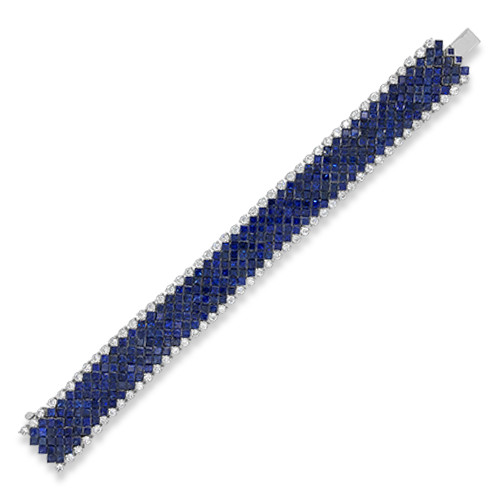 Sapphire & Diamond Bracelet