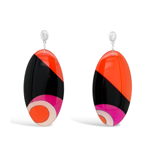 Dangle Acrylic Estate Earrings